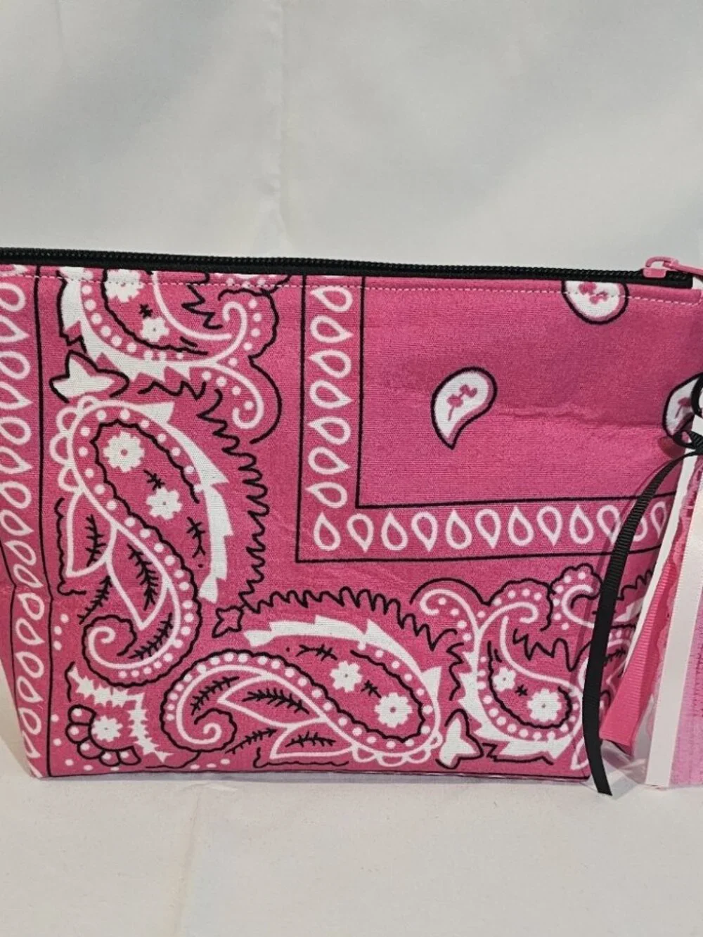 Bandana Makeup Bag Handmade